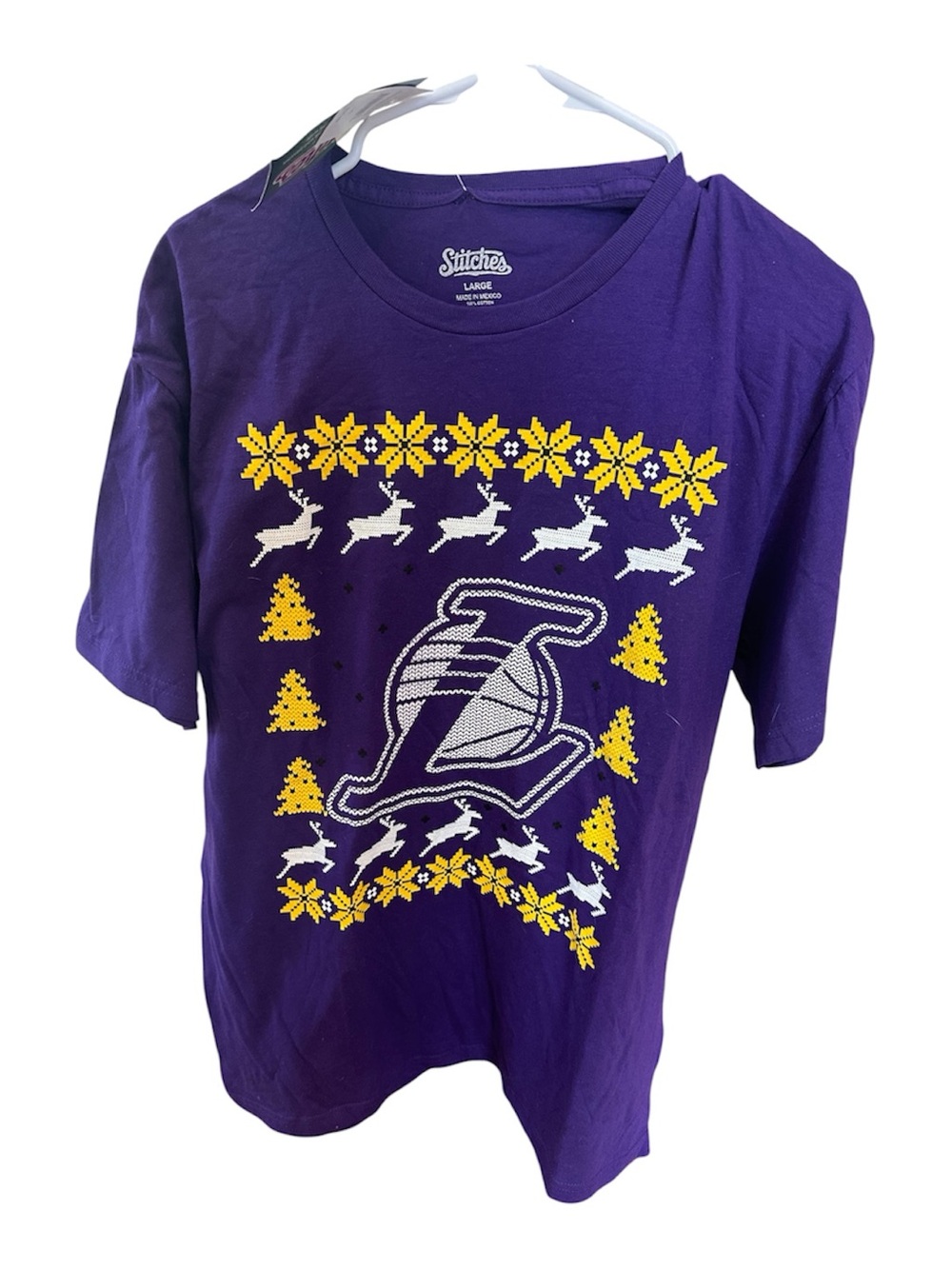 Brand New Lakers Holiday T Shirt M Large